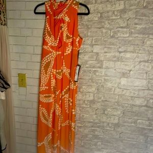 RACHEL Rachel Roy
Fran Halter Printed Maxi Dress
Size M NWT